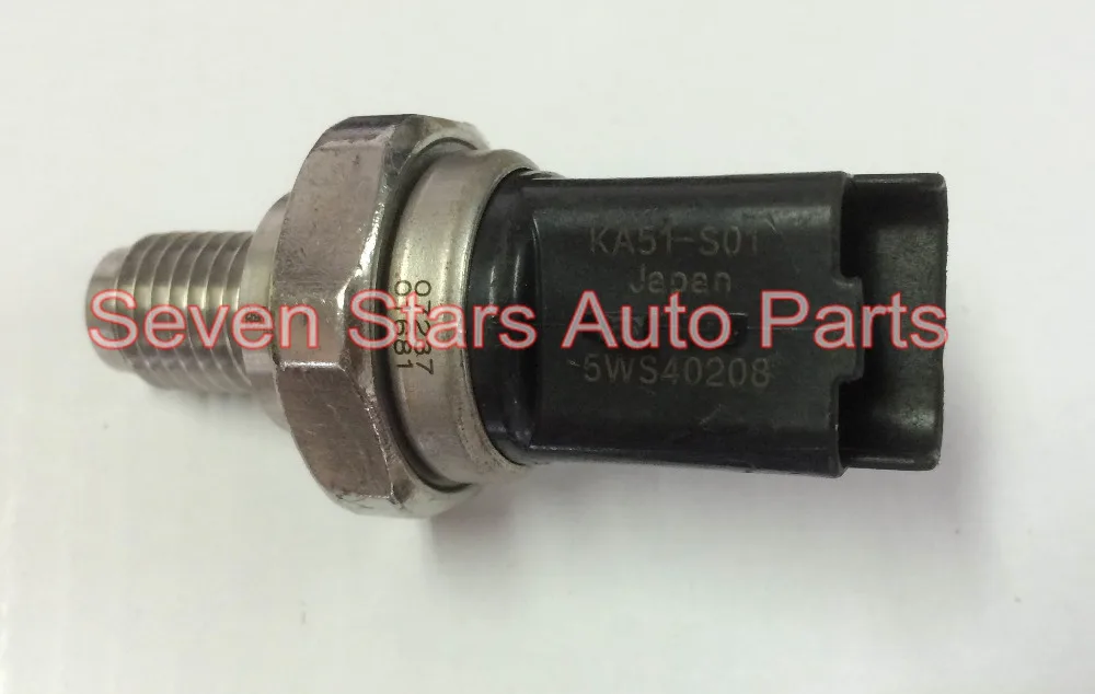 Fuel Rail Pressure Sensor for Ni ssan QASHQAI 1.5L OEM 5WS40208 , KA51 S01in Pressure Sensor