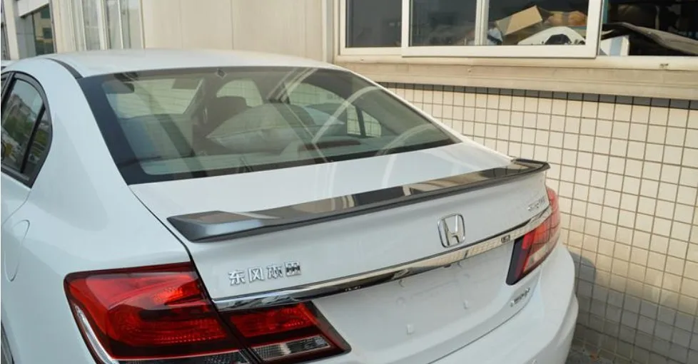 

Spoiler For Honda Civic 2014.2015 High quality Rear Wing Spoilers Trunk Lid Diffuser