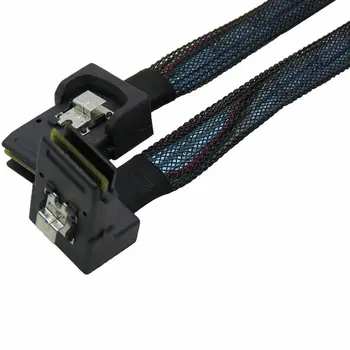 

Mini Sas36P 90 Degree Elbow Sff-8087 To Sas36P Server Data Transmission Line