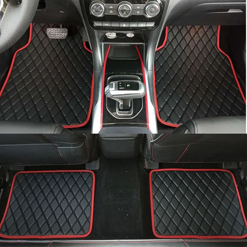 

ZHAOYANHUA Universal car floor mats car styling mat liner fit All Models Toyota Land Cruiser Prado 150 120 Corolla Camry RAV4