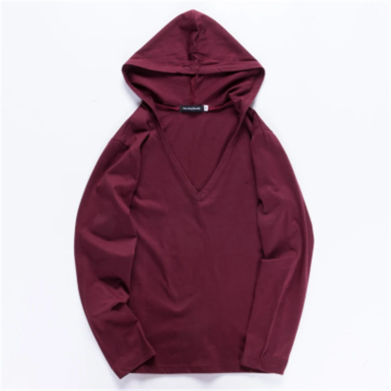 maroon hoodie outfit men