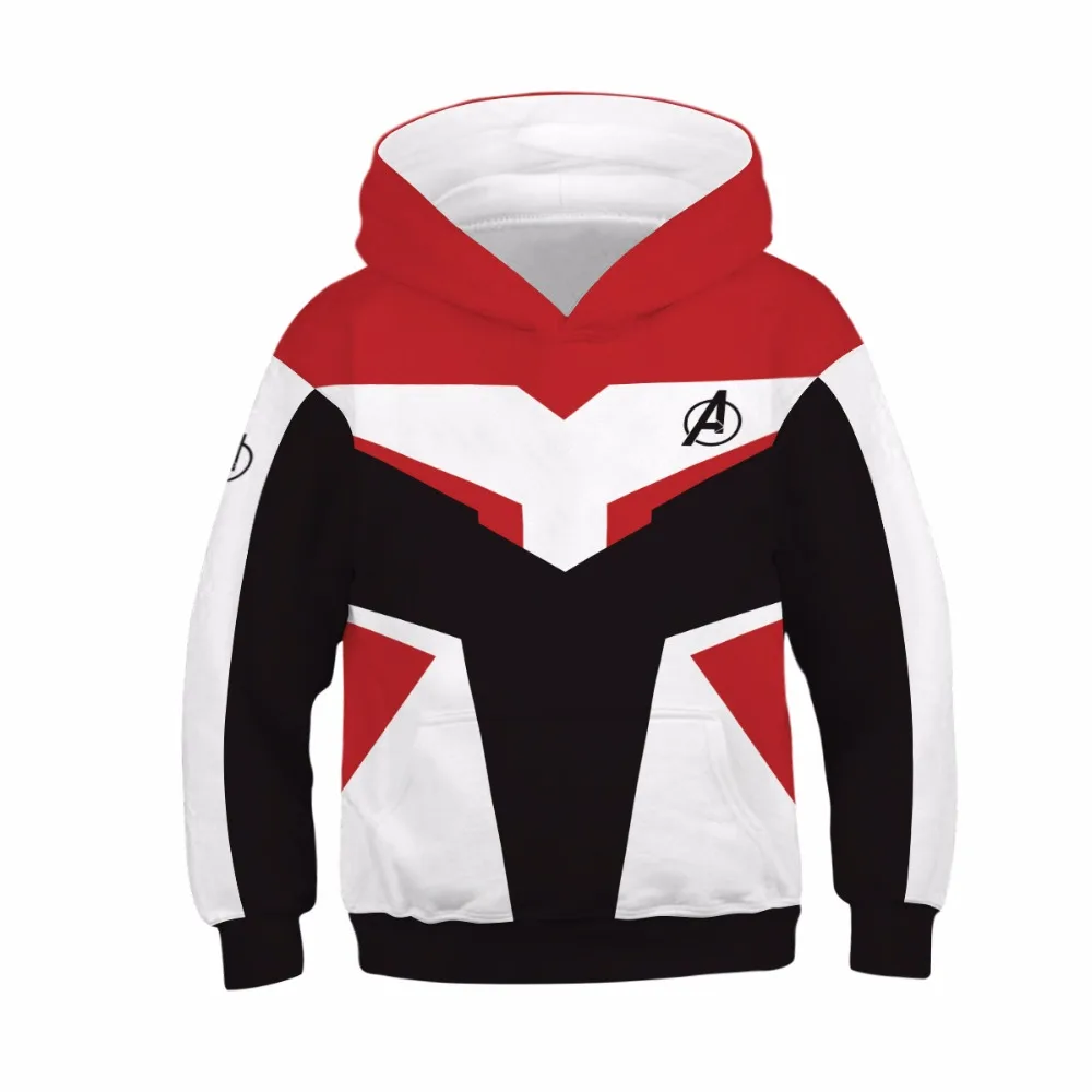  Boys Girls Hoodies Sweatshirts The Avengers Endgame 3D Print Marvel Superhero Captain America Iron 