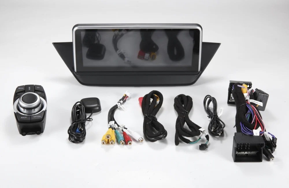 Clearance PX6 10.25" 4G RAM Android 9.0 System Car GPS Navigation Media Stereo Radio For BMW X1 E84,  no original screen, offer idrive 1