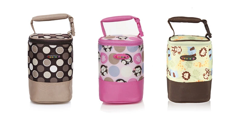 Baby Handbag Insulation Bottle Bag Portable Dot Mummy Breast Milk Bottles Thermo Bags Infant Feeding Keep Warm Tote BB5132 (1)