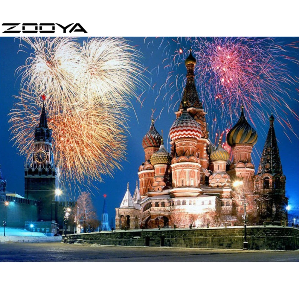 ZOOYA 5D алмазная картина Алмазная Рисование рукоделие дрель мозаика наклеенная