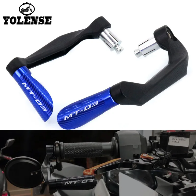 

For YAMAHA MT-03 MT03 MT 03 Motorcycle Accessories 7/8" 22mm Handlebar Grips Guard Brake Clutch Levers Guard Protector