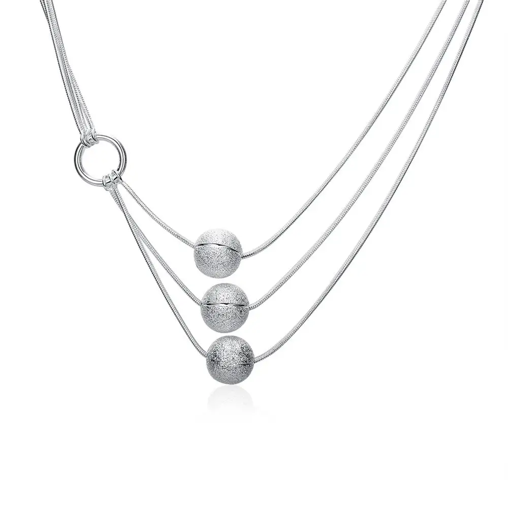 

Signora Collana Silver Plated Necklace For Women Charm chain Factory Price Classic jewelry