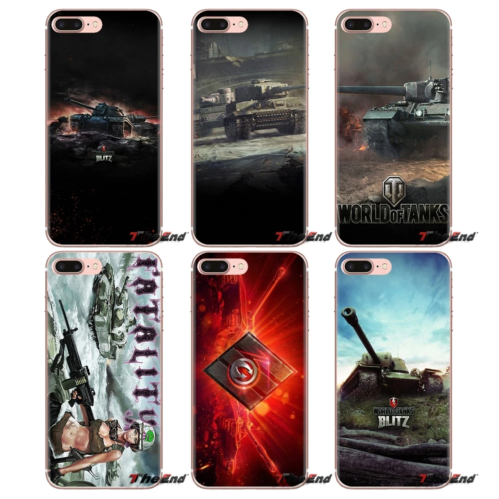 For Xiaomi Redmi 4A S2 Note 3 3S 4 4X 5 Plus 6 7 6A Pro Pocophone F1 Silicone Phone Shell Cover world of tanks game WOT art Logo |