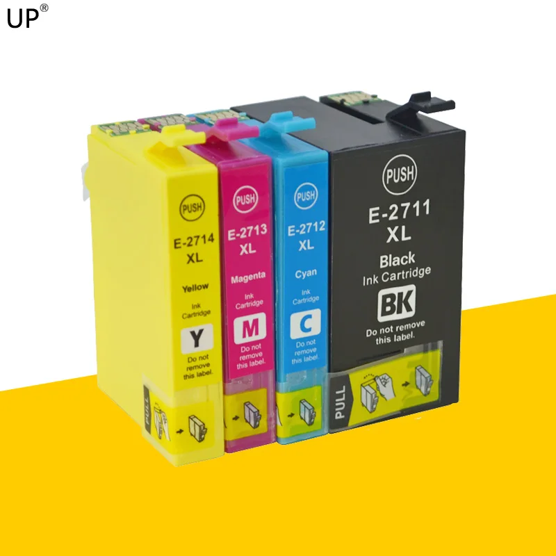 

27XL High Capacity compatible ink Cartridge for epson Wf-3640 Wf-3620 Wf-7610 Wf-7620 Wf-7710 Wf-7720 Wf-7210 Wf-7110 full ink