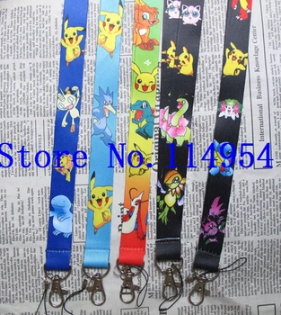

50 Pcs Wholesale lots Anime Necklace Strap Lanyards Cell Phone PDA Key ID Strap Charms T-6