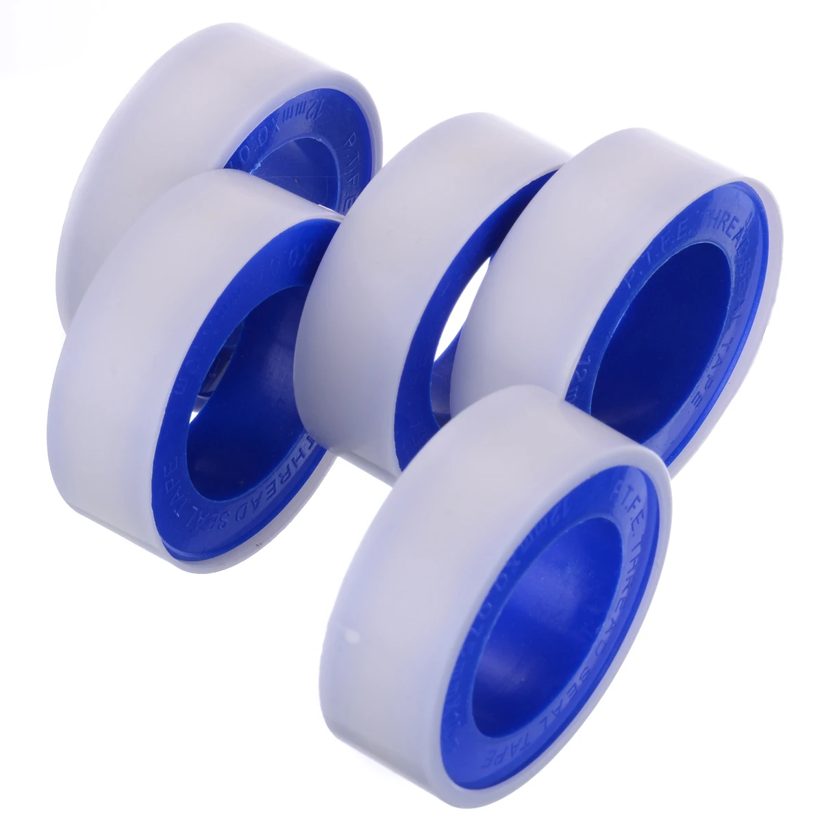 5pcs Roll Teflon Joint Plumbing Fitting Thread Seal Tape PTFE for Water Pipe Plumbing Sealing Tapes