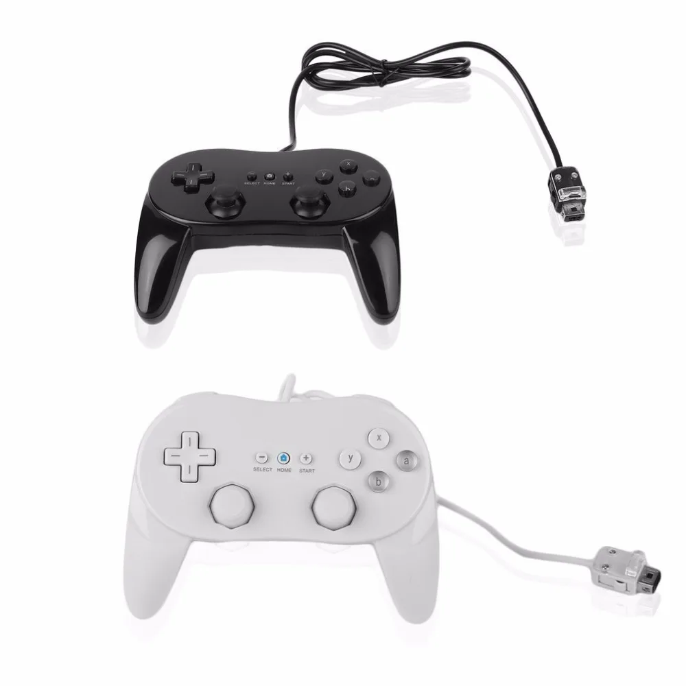 Classic Dual Analog Wired Controller Gaming Pro For Wii Remote Controller Gamepad For Wii
