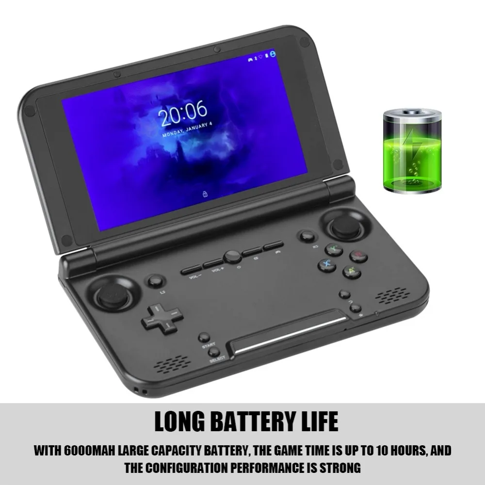 Игровая консоль GPD XD Plus портативный игровой планшет ПК видеоигра 32 ГБ 5 0 дюйма IPS