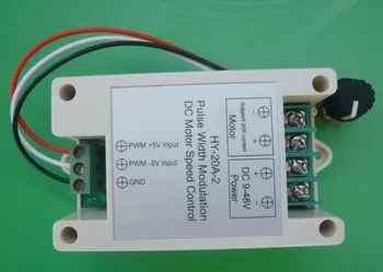 

HY-20A-2 PWM DC motor9V-48V Inverter input control 0 V-5 V