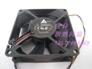 

Good Quality Original Delta 8CM Cooling fan 8025 24V 0.21A AFB0824VH Four-wire Quality Assurance Cooling Fan