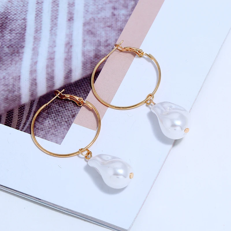 Pearl Drop Earrings (3)