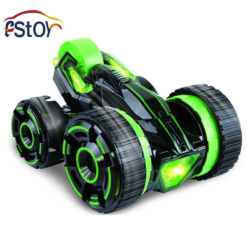 

Rechargeable remote control car stunt dump five roll shatterproof children's toys deformation of Mars Rover