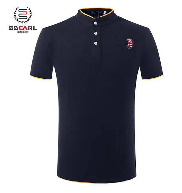 Buy 2015 British Style Fashion Polos Men Cotton Short