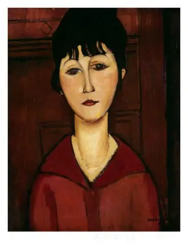 

Painting portraits Head of a Young Girl Amedeo Modigliani Women artist Hand painted High quality