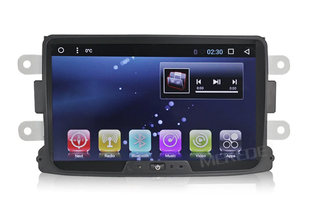 Flash Deal HD 1024 Quad Core 2GB RAM Android 7.1 Car gps navigation DVD Player For Dacia Sandero Duster Cap tur Lada Xray 2 Logan 2 20