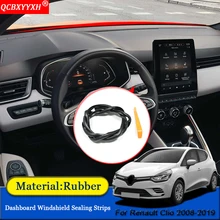 Автомобильный Стайлинг, анти-звуконепроницаемые не пропускающие шума, пылезащитные полоски для приборной панели автомобиля, уплотнительные полоски, авто аксессуары для Renault Clio 2008
