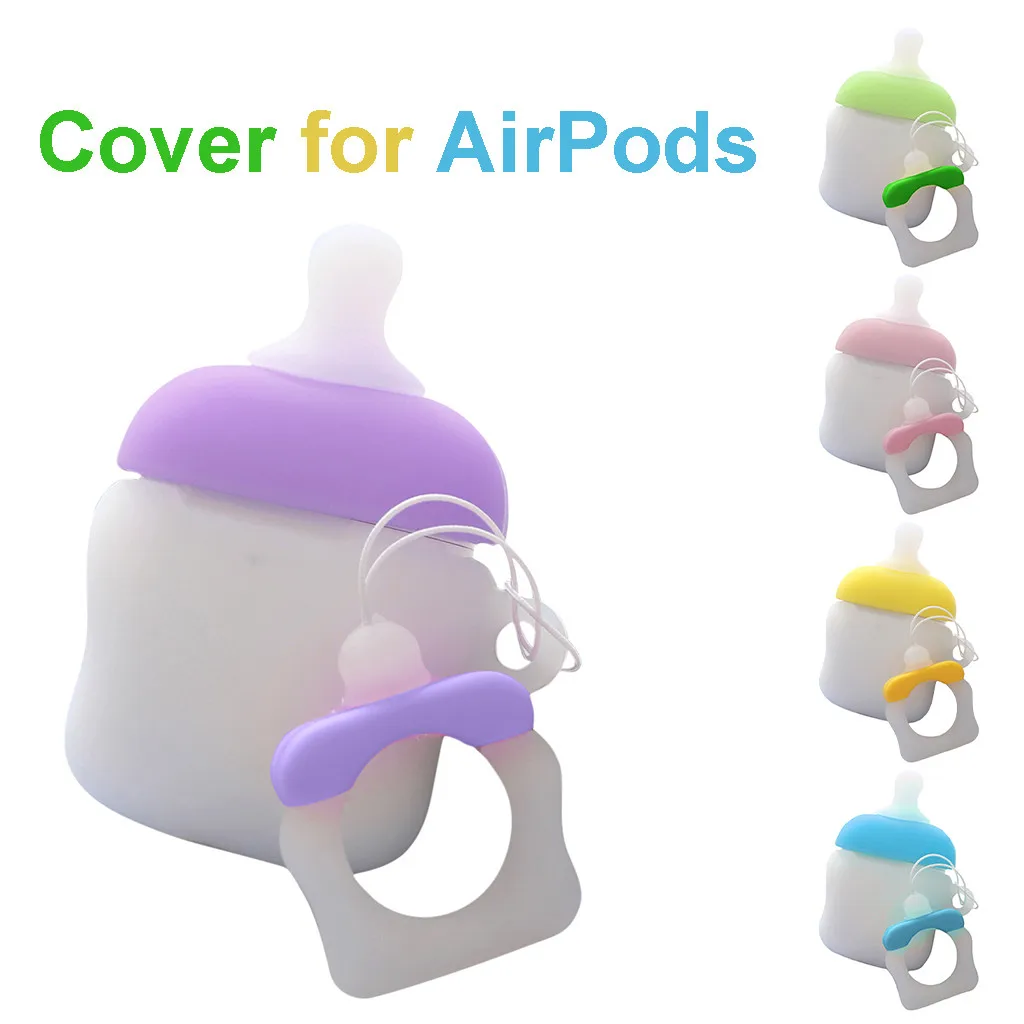 

New Airpods2 Protective Cover Headset Wireless Bluetooth Headset Protective Shell Nipple Protector For Apple AirPods 2