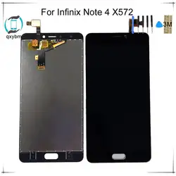 Для Infinix Note 4X572 Полный ЖК-дисплей сенсорный экран дигитайзер Датчик сборка Замена 5,7 "для Infinix X572 экран