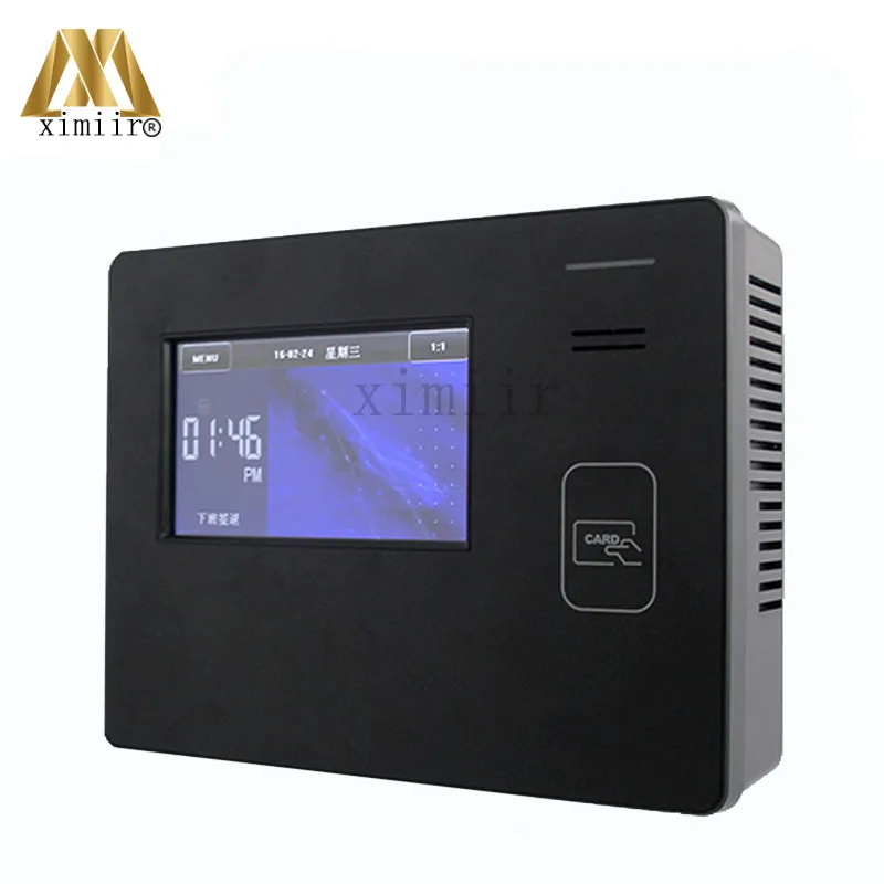 Новое поступление ZK CU600 125 кГц RFID карта время посещаемости с TCP/IP wifi биометрическая запись времени EM карта времени часы