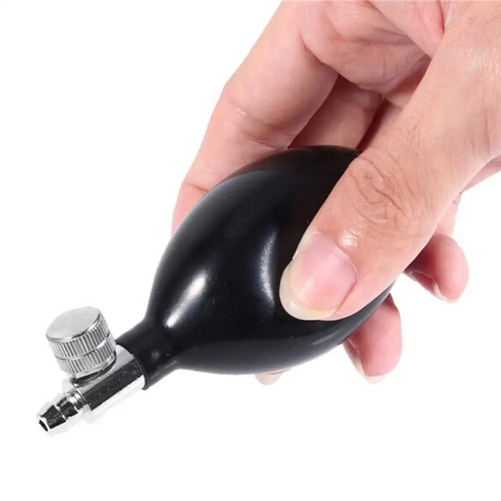 

Replacement Manual Inflation Blood Pressure Bulb with Air Release Valve Pretend Play Toy Black new arrivel
