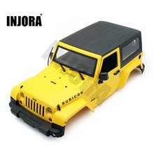 High Quality RC Rock Crawler 1:10 Jeep Wrangler Rubicon Car Shell for Axial SCX10 RC4WD D90 TAMIYA CC01 Hard Plastic Car Body