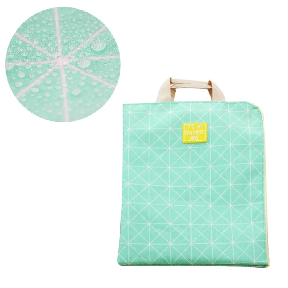 

Water-proof Simple Solid A4 Big Capacity Document Bag Business Briefcase Storage File Folder for Papers Stationery Student Gift