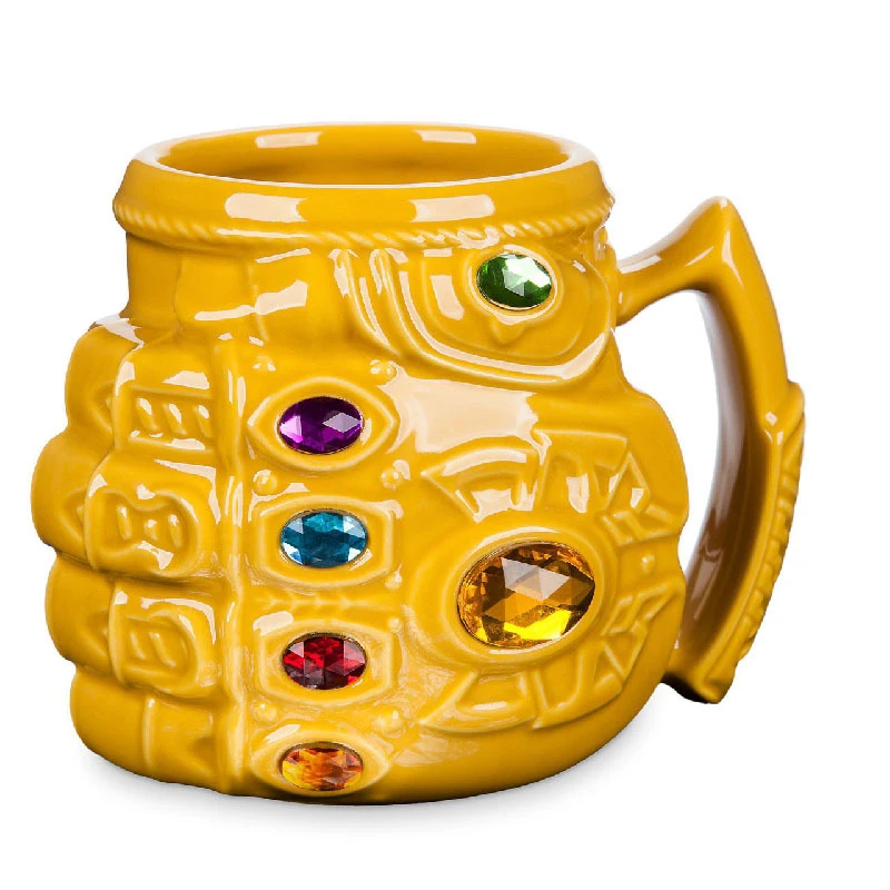 Marvel кофейные кружки Thanos чашки и перчатки Fist Mark крутая креативная посуда для