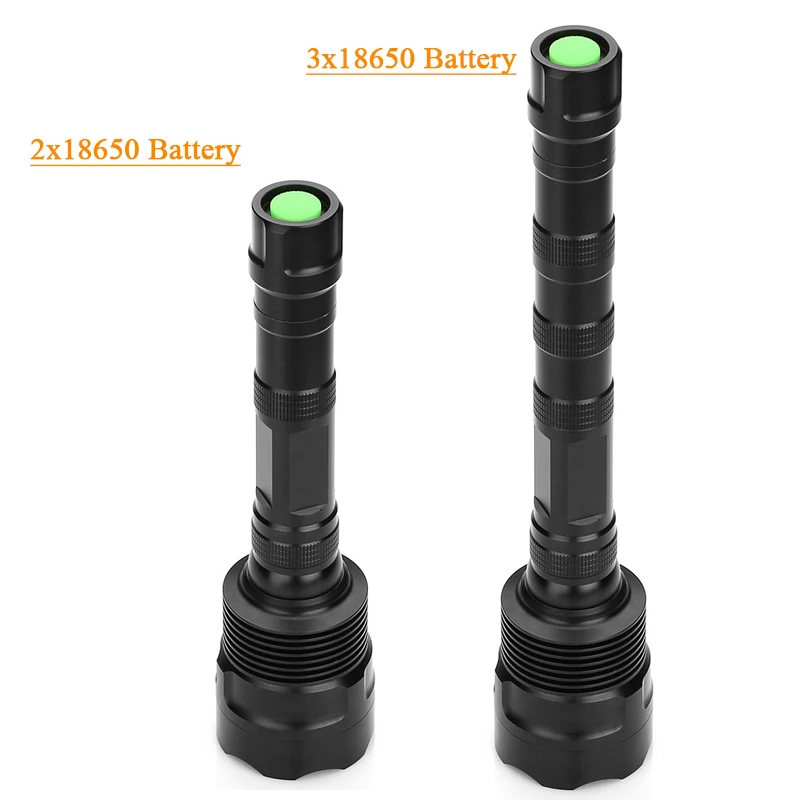 8000 люменов мощный фонарик съемный светодиодный 6x CREE XML T6 3x18650 перезаряжаемый