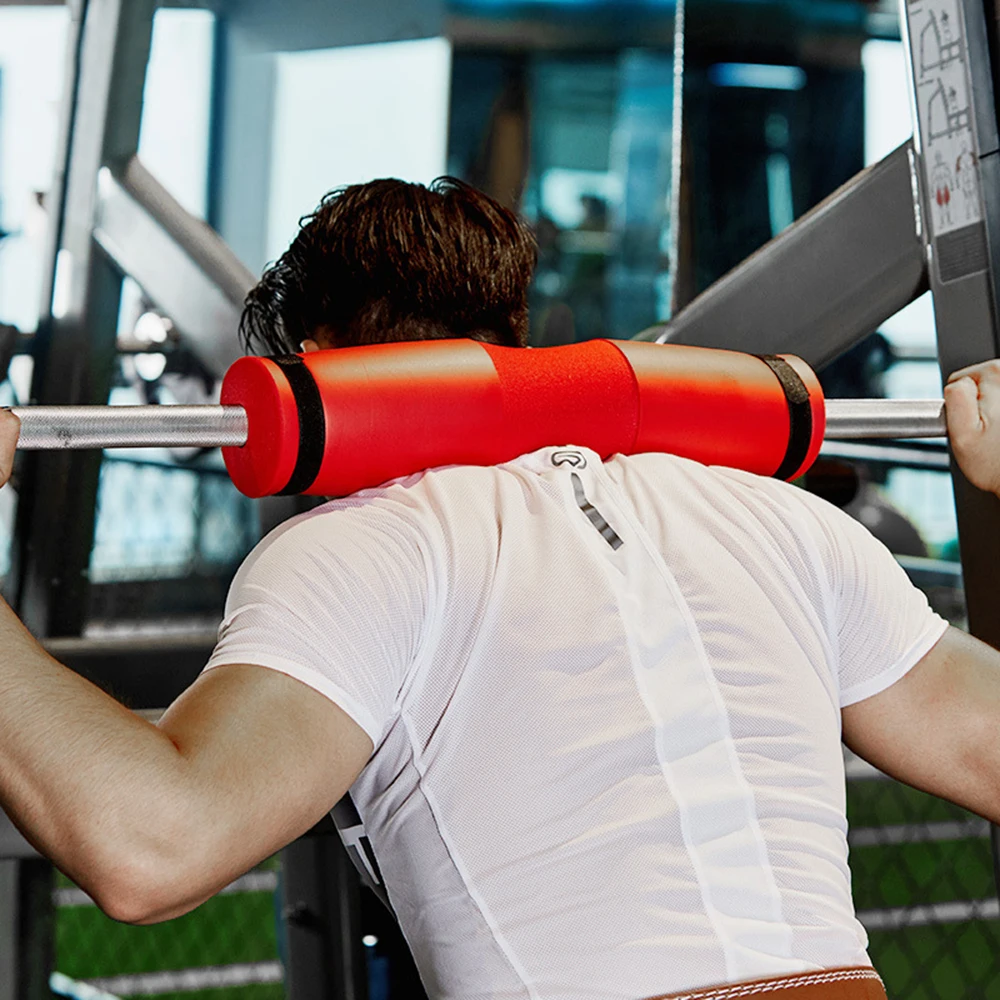 

High Quality Squat Sponge Barbell Neck Shoulder Back Protect Pad Fitness Weightlifting Pull Up Grip Support Weight Lifting Pad