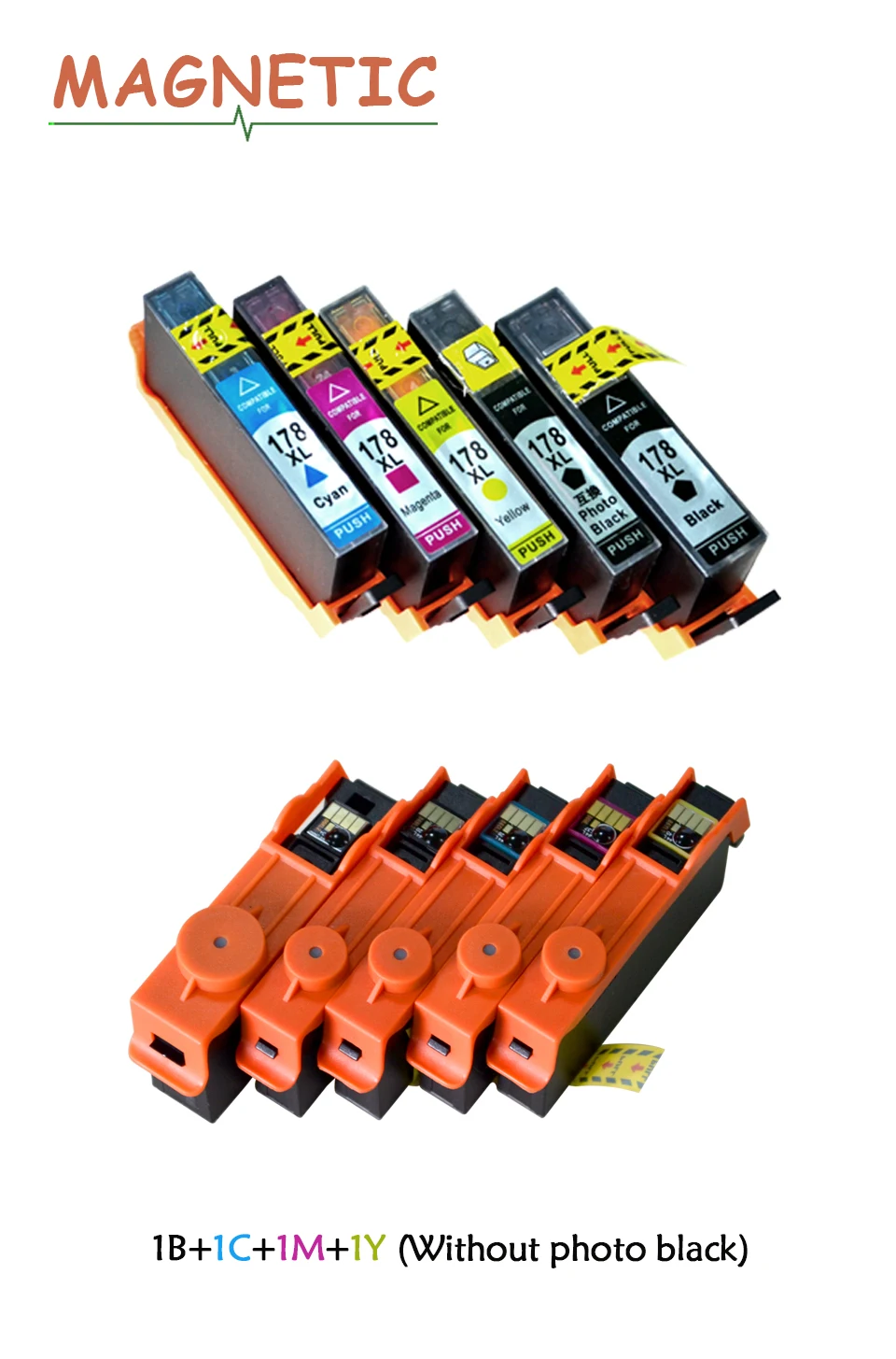 for HP178 compatible cartridge 4x