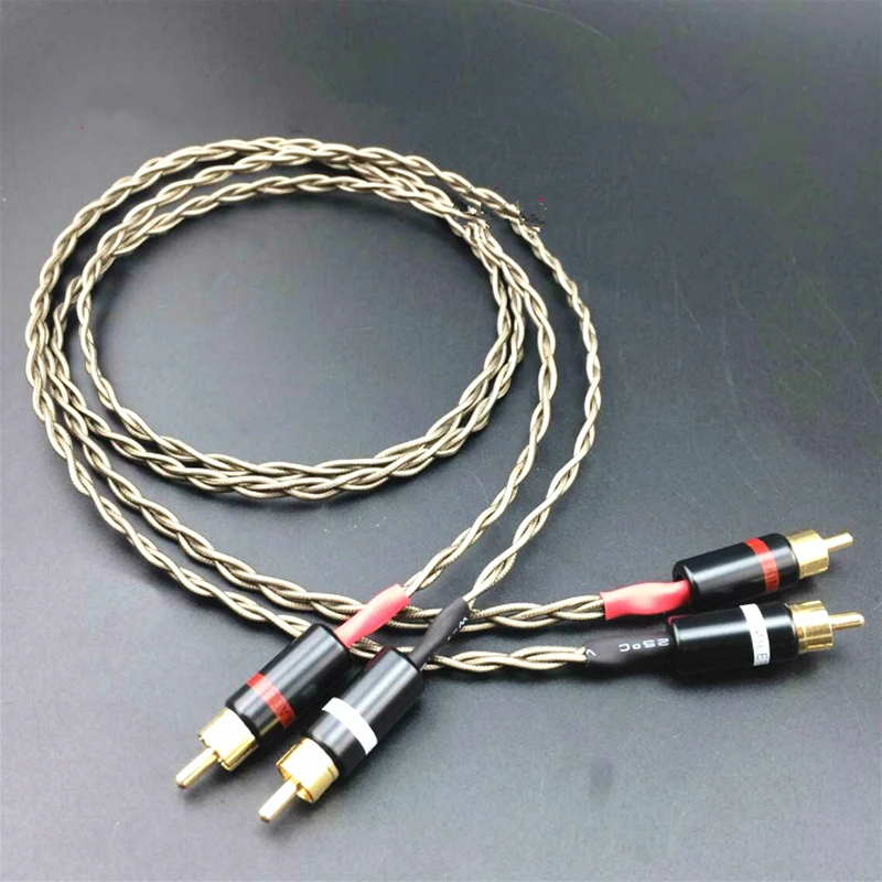 ODIN музыкальный ленточный сигнальный кабель RCA аудиокабель RCA|Кабели VGA| |