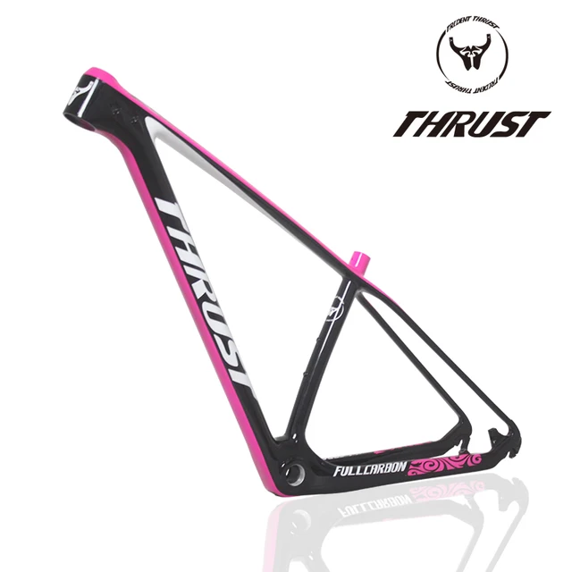 Cheap 2016 new T1000 ud carbon MTB frame 27.5er 29er 15 17 19 Mountain bicycle frameset 142*12mm thru AXle frame carbon mtb framest