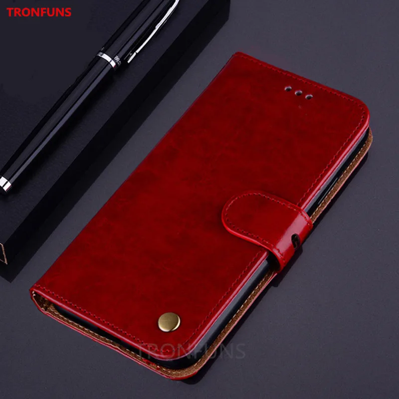 

Leather Wallet Case For Huawei Honor 7C AUM-L41 Russia 5.7 Inch Flip Cover On For Honor 7C Pro LND-L29 Global 5.99" Case Coque