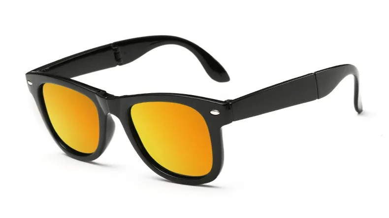 Модные складные поляризационные солнцезащитные очки, портативный светильник, складные, уф400, Полароид, для покупок, вождения, для улицы, дизайнерские солнцезащитные очки
