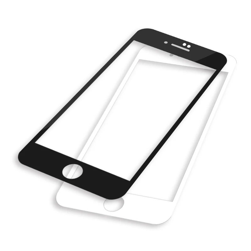 Nillkin для iPhone 7/7 Plus/8/8 Plus протектор экрана из закаленного стекла Стекло Мягкий край