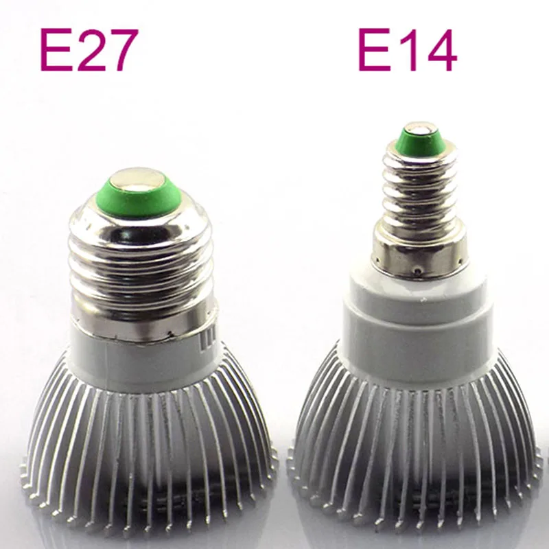 E27 Plug Lampe horticole de croissance E27 E14 18 Led spectre complet