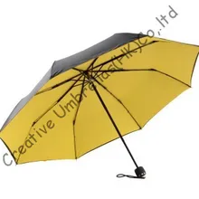 Мути-использование зонтик, три раза, шестигранный, ручной, ветрозащитный, супермини, карманные зонтики, УФ-защита, цветное покрытие, антиржавчина