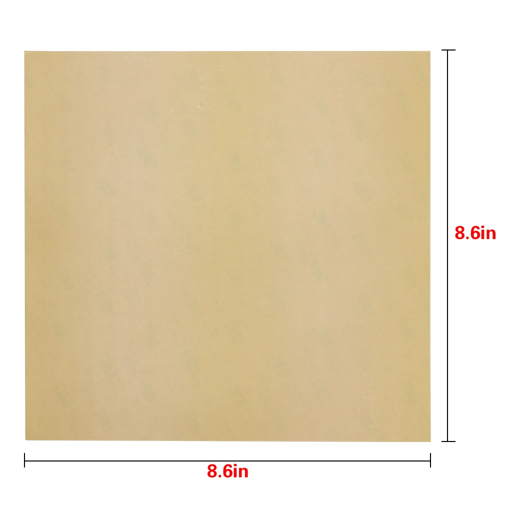 PEI Sheet 220mm Polyetherimide Ultem Sheet for 3D Printer Bed 0.2mmThickness