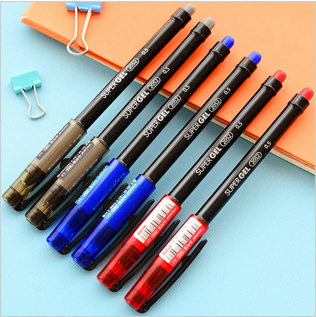 6 Pcs Lot Monami Super Gel Pen 0 5mm 3 Color Pens Office Supply 6 Pcs Lot Monami Super Gel Pen 0 5mm 3 Color Pens Office Supply Lapices