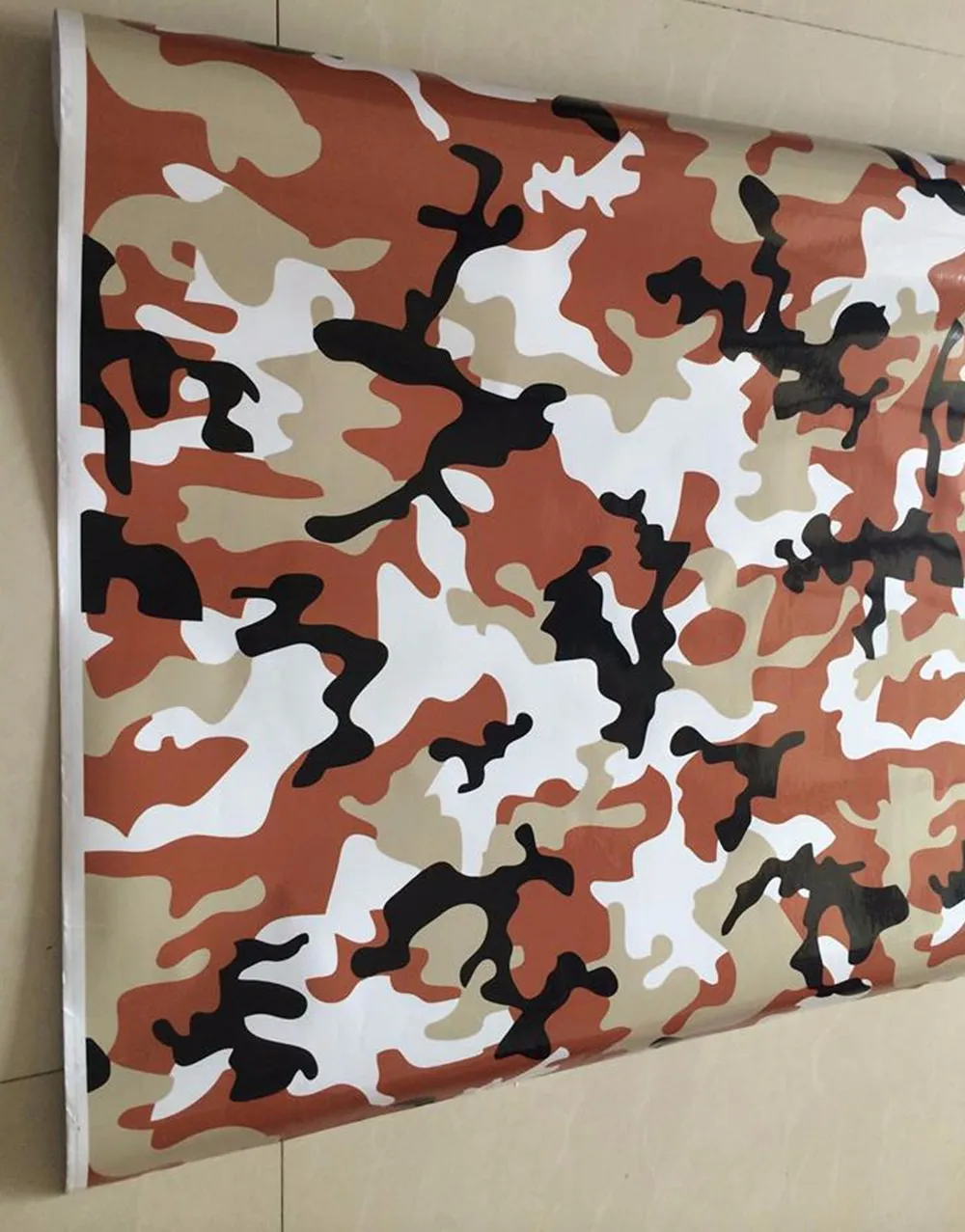 snow brown camo vinyl car wrapping film car styling arctic pixel camouflage foil (3)