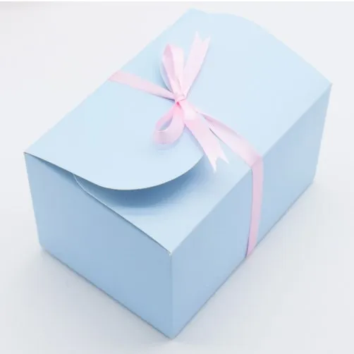 20PCS Skyblue Paper Cake  Box  Wedding  Cake  Boxes  And 