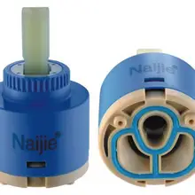 Аксессуары для ванной комнаты, катушка для смесителя, керамические картриджи для крана, 40 мм холостого хода