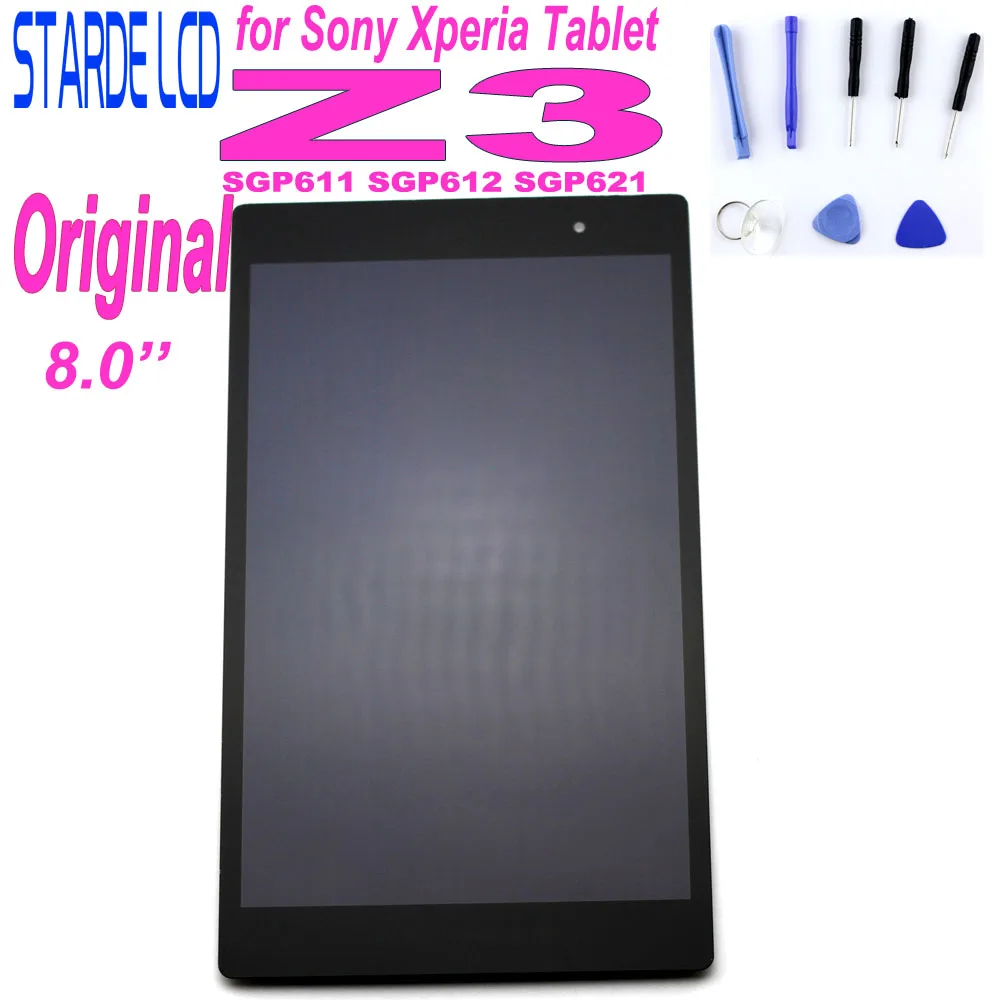 STARDE сменный ЖК дисплей для Sony Xperia Tablet Z3 SGP621 SGP611 SGP612 сенсорный экран дигитайзер в