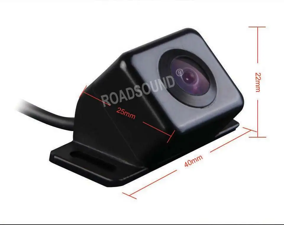 Суб-камера, фронтальная камера,, автомобильная Водонепроницаемая камера для обзора, фронтальная парковочная HD CCD YHCAM002