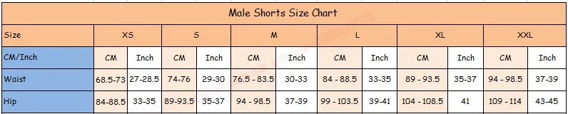 smt male shorts